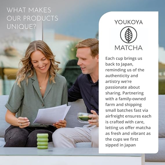 Matcha Tea Powder, Authentic Japanese Unsweetened Matcha, Premium Grade from Kagoshima Volcanic Soil, Green Tea Powder, 1.06oz (30g)