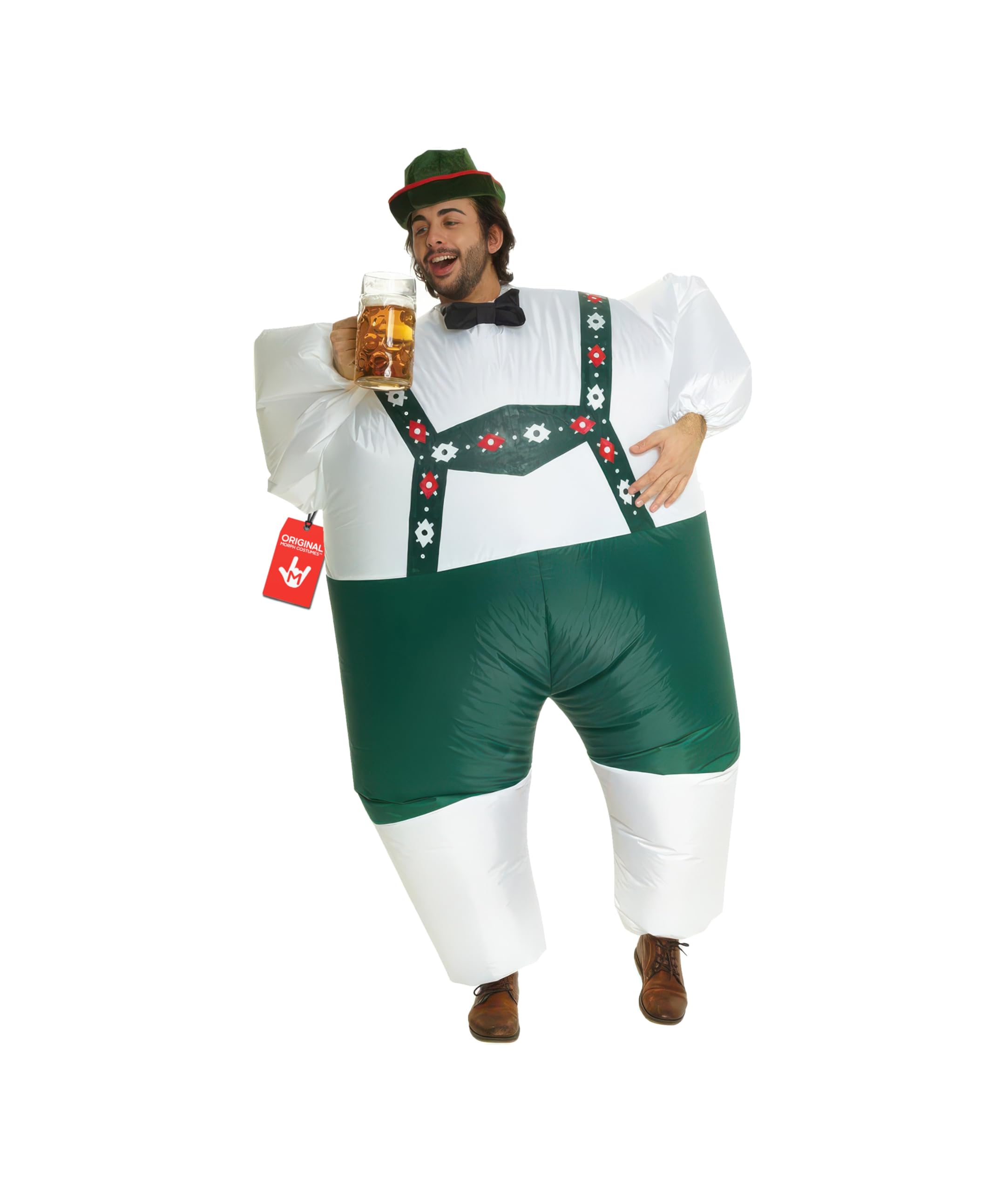 Morph Costume Gonfiabile Oktoberfest Adulto, Gonfiabile Lederhosen