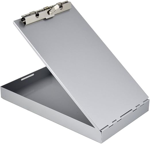 Saunders Metal Clipboard with Storage, Memo Size Heavy Duty Contractor
