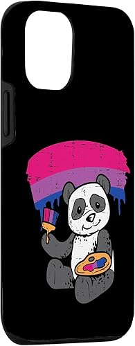 Miniatura 3 de iPhone 14 Pro Panda Painting Animal LGBTQ Bisexual Flag Gay Pride Ally Bi Case