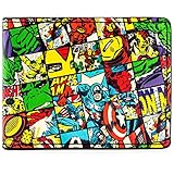 Markante Einzigartiges Design Marvel Avengers geprüft Charaktere Mehrfarbig Portemonnaie Geldbörse