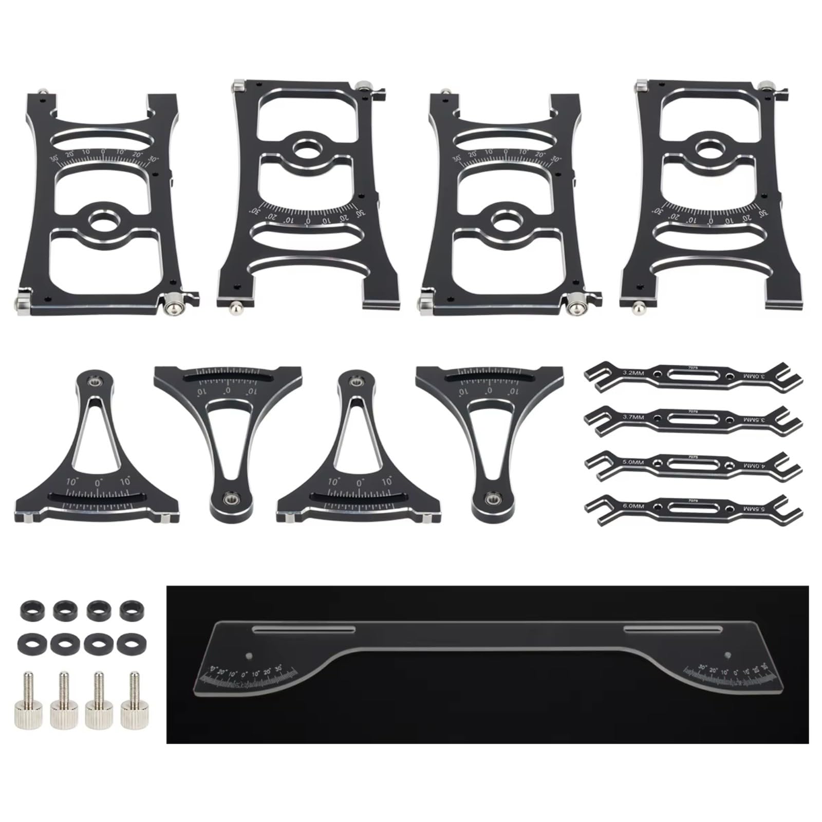 Per Traxxas Per Arrma Per MJX 1/7 1/8 RC Set Di Strumenti Misurazione