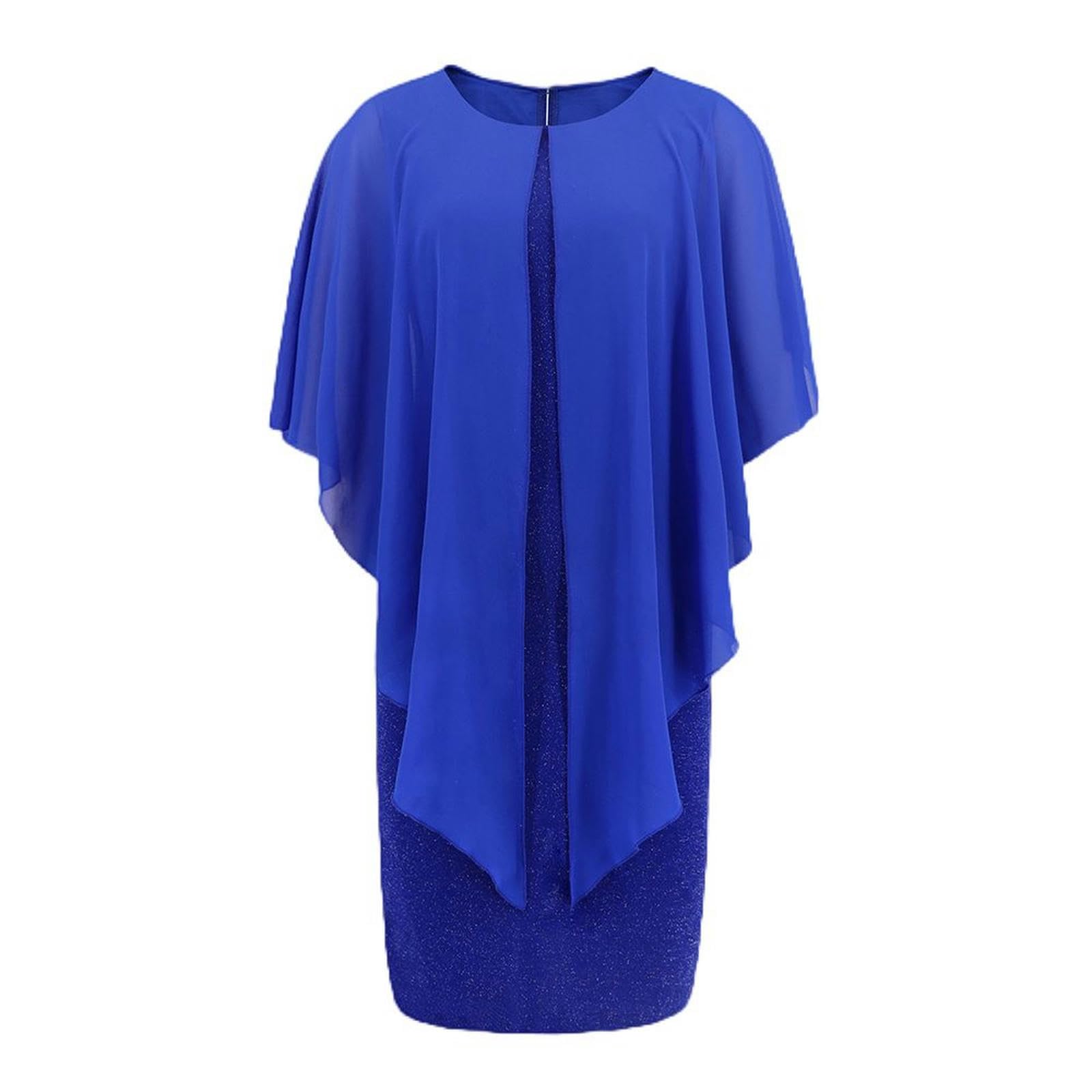 Robe d'été en mousseline de soie style chic soirée européenne taille S