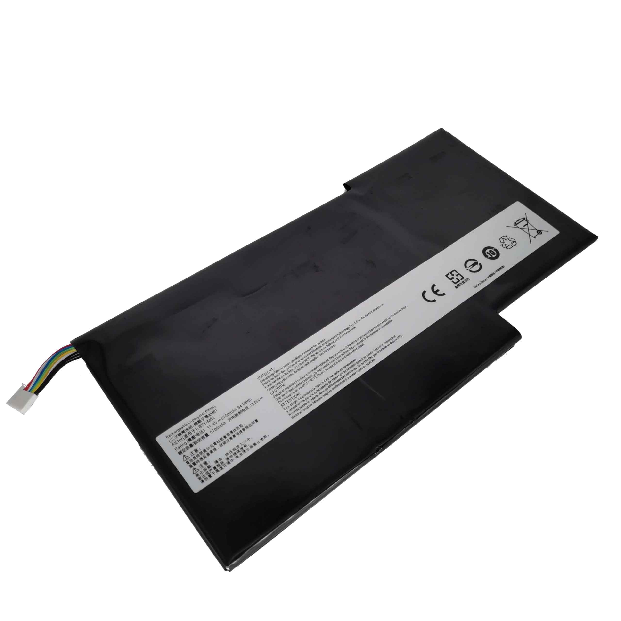 Amazon.com: YXKC BTY-M6J Laptop Battery Replacement for MSI GS63
