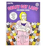 Archie McPhee Crazy Cat Lady Coloring book