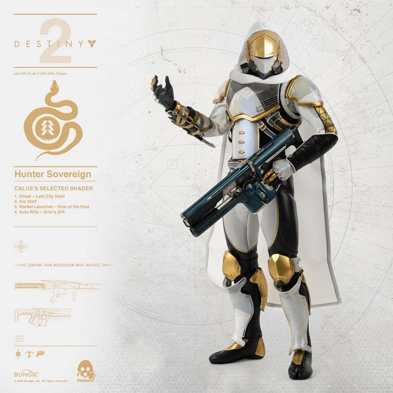 Threezero 1/6 DESTINY 2 ハンター君主装備 カルスに選ばれ Amazon | 未開封 スリーゼロ DESTINY 2 ハンター君主装備 1/6