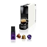KRUPS Nespresso Essenza Mini, Cafetera Cápsulas, Depósito 0,6L, Blanca