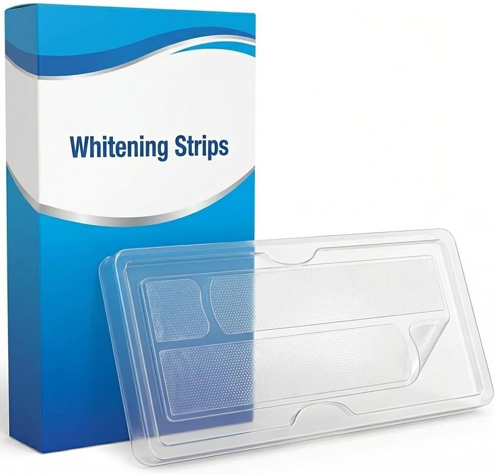 Teeth Whitening Strips, 11 Treatments (22 Strips) – Dentist Recommended Maintenance Kit