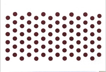 Ashirwad Maroon & Red Bindi Stickers Size 3.0 mm to 1.2 cm Available in Different Sizes One Size Packed in one Box Each 5 pcs and 10 pcs | AE000181-00 Maroon, 3.00 mm 10 pcs