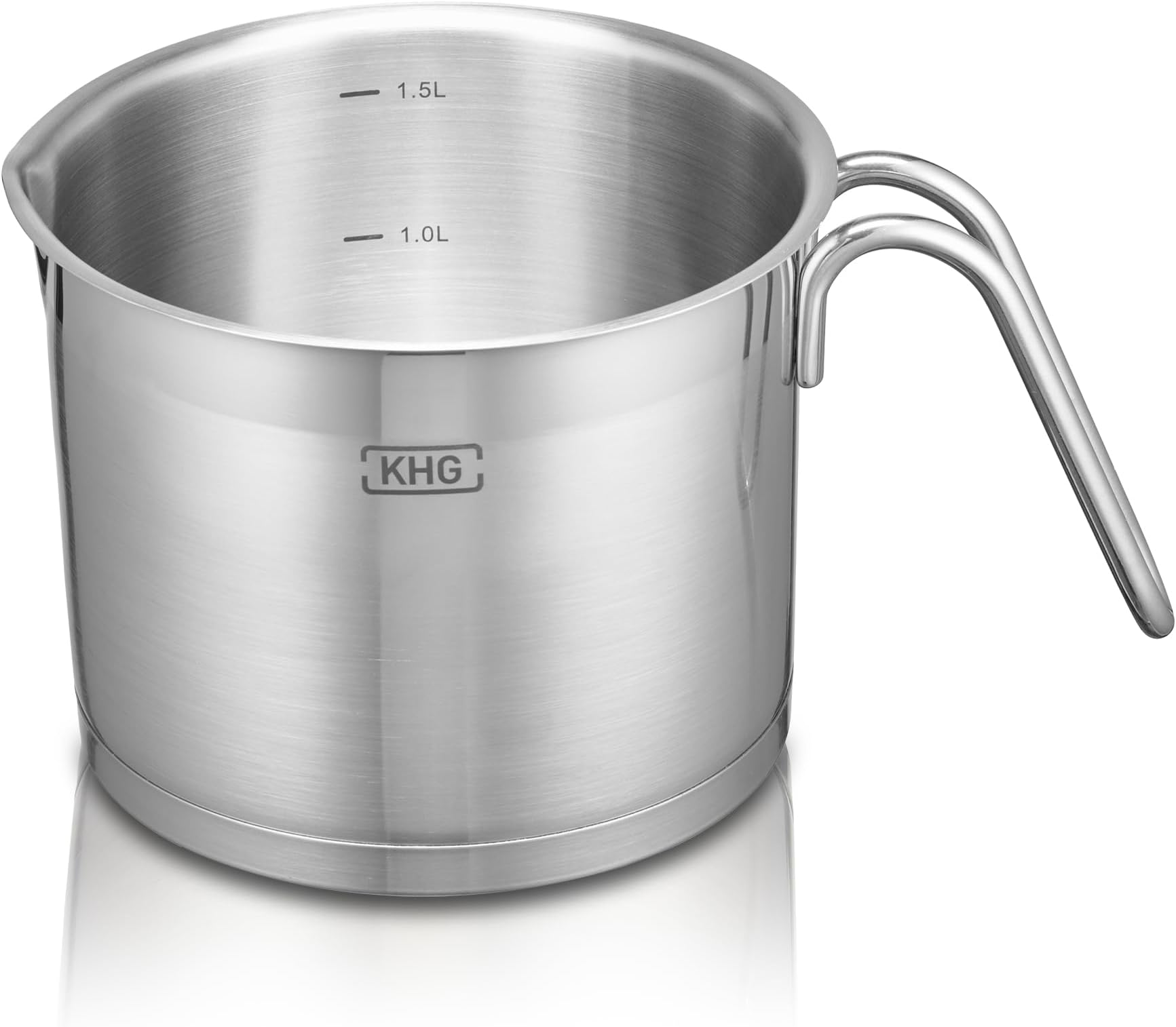 KOPF 124658 Milchtopf Josie Ø 14 cm Höhe 12 cm 1,5 Liter Edelstahl ...