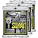 3 Sets of Ernie Ball Coated 3121 Regular Slinky Electric Guitar Strings 10-46
