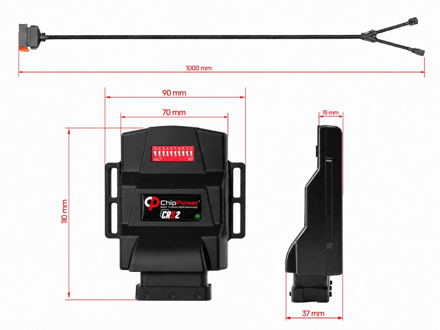 Chip de Potencia CRS2 para Jumper I (230/244) / II (250) Diesel