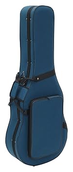 Amazon | クラシックギターケース 軽量セミハード 青