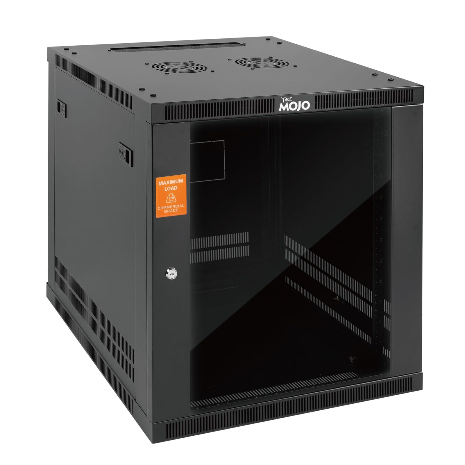 Amazon.com: Tecmojo 12U Wall Mount Rack Cabinet, Heavy-Duty 176