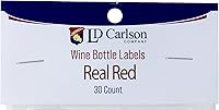 Vista 4 de Etiquetas de vino tinto real