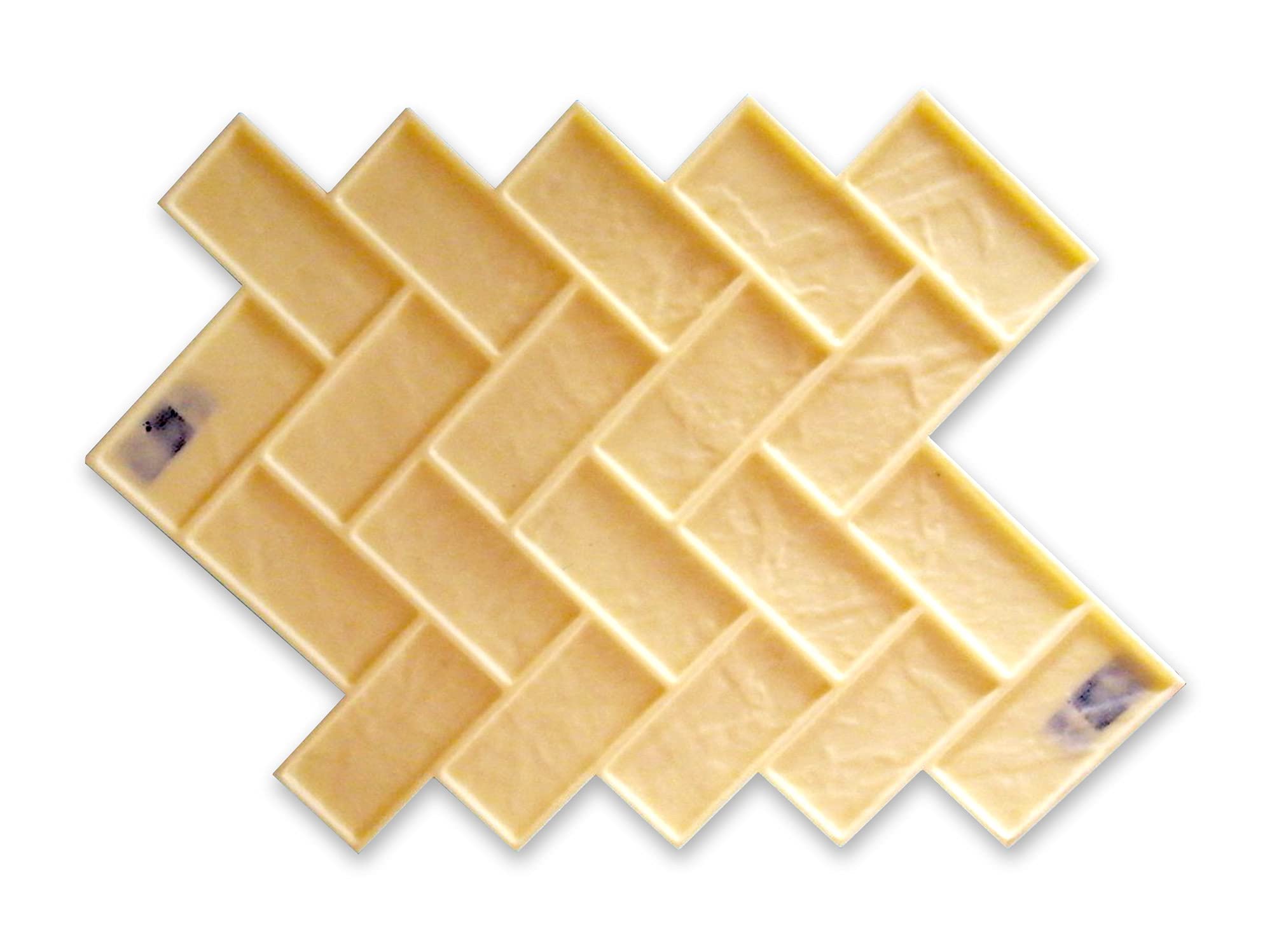 Polyurethane Mat Stamp PARQUETRY | Texturing Pattern Decorative Concrete Cement Imprint Texture Stamping