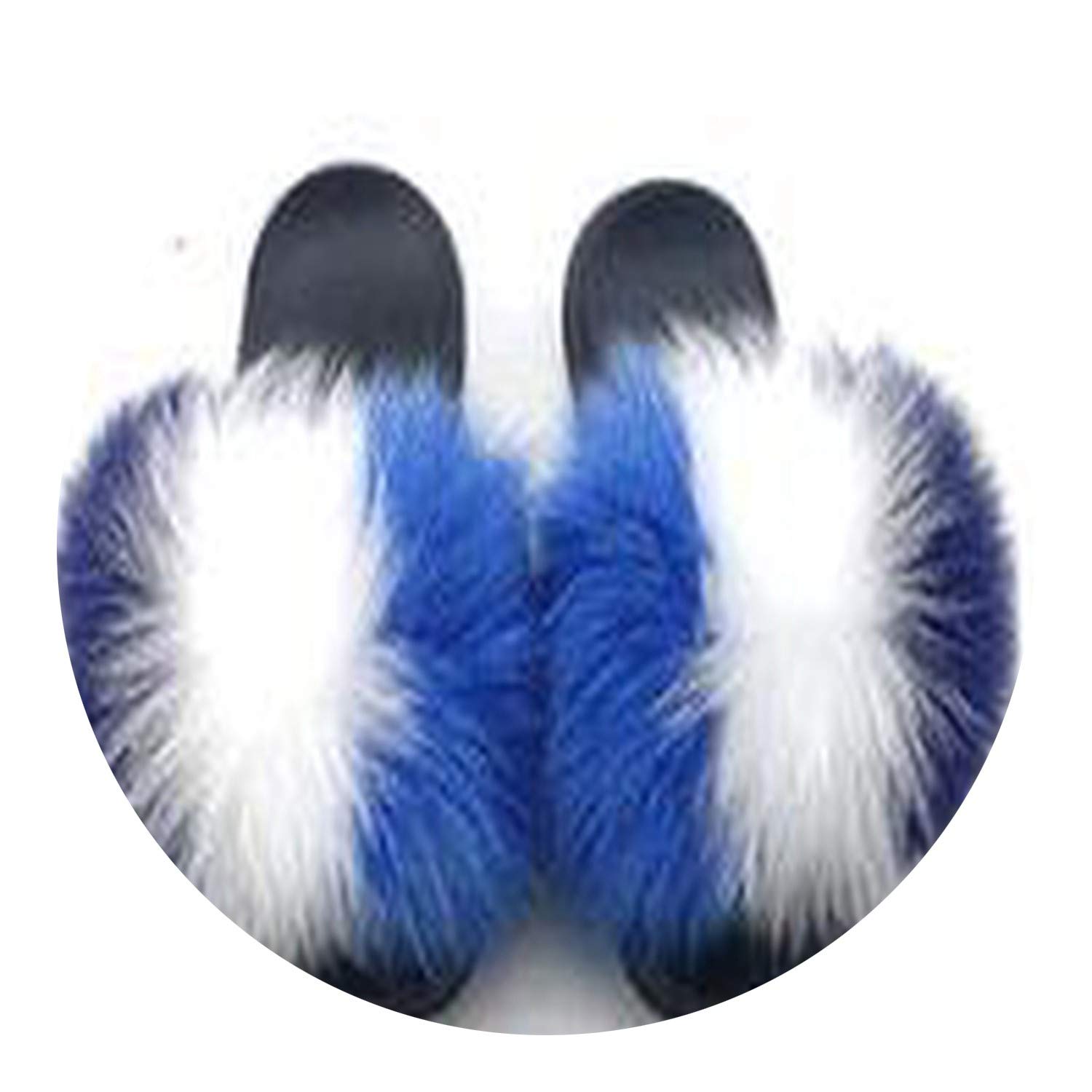 2019 Real Slippers Slides Casual Shoes Fluffy Slippers Flip Flops Furry Shoes Women