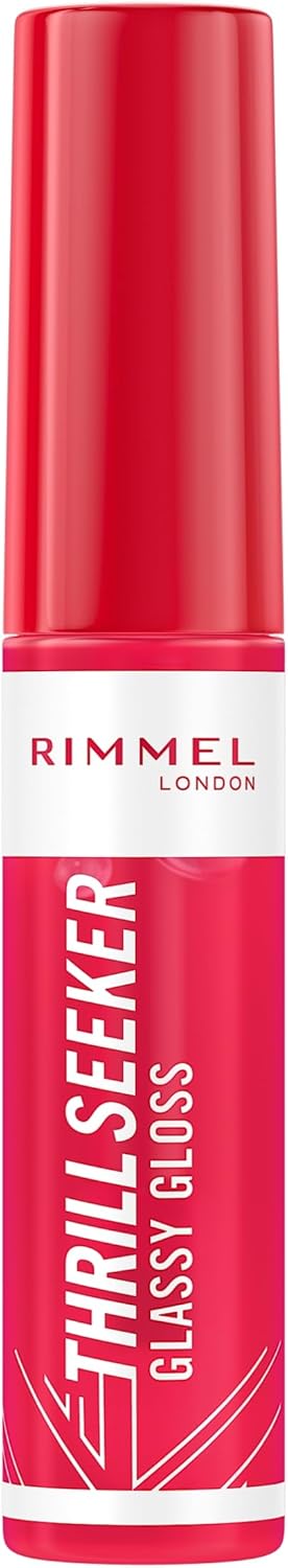 Rimmel London Thrill Seeker Glassy Gloss, 600 Berry Glace, Lip Gloss, Glassy Shine, Hydrating, Non-Sticky, Vegan Formula, Clean Formula, 10ml (0.33oz) Rimmel London Thrill Seeker Glassy Gloss, 600 Berry Glace, Lip Gloss, Glassy Shine, Hydrating, Non-Sticky, Vegan Formula, Clean Formula, 10ml (0.33oz)