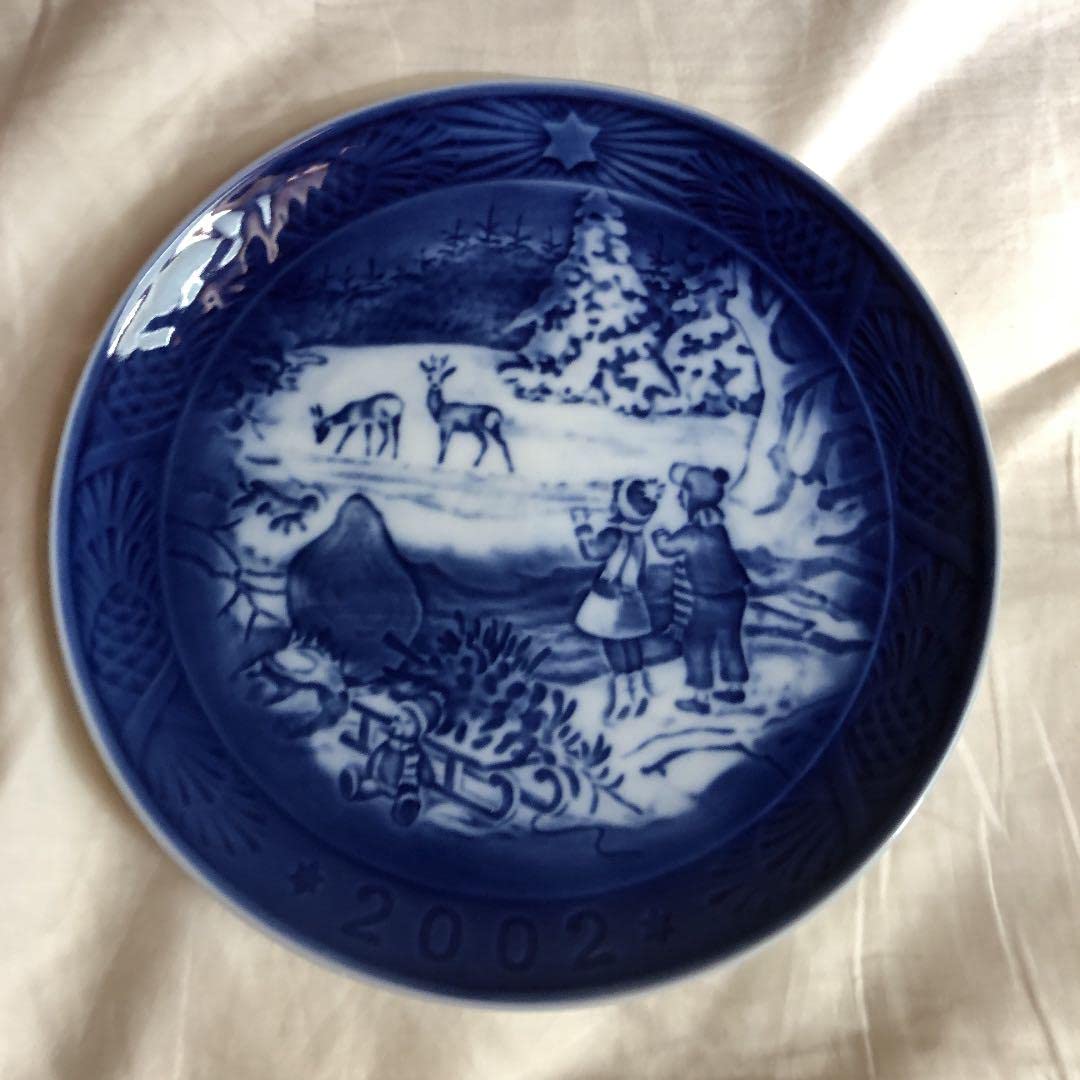 ロイヤルコペンハーゲン　イヤープレート2002年 ロイヤルコペンハーゲン イヤープレート 2002年（平成14年