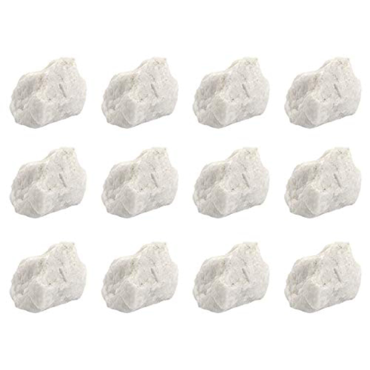 EISCO 12PK Raw Microcline, Mineral Specimens - Approx. 1" Geologist Selected & Hand Processed Great for Science Classrooms Class Pack- Eisco Labs