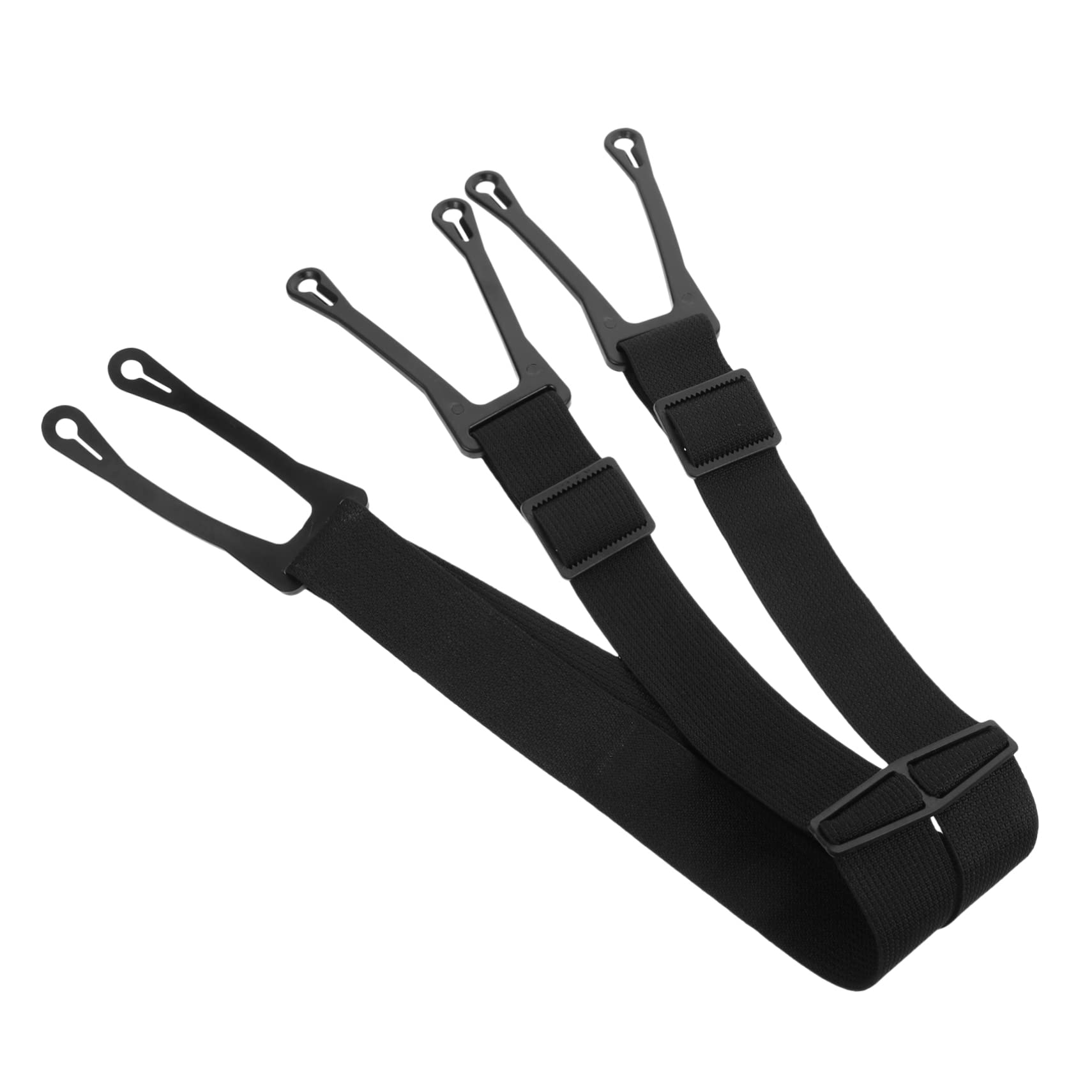 GALPADA 2pièces Bretelles De Hockey Anti-dérapantes Pour Pantalons Accessoire Sportif Pour Adultes Ceinture De Traction Élastique Matériau Durable