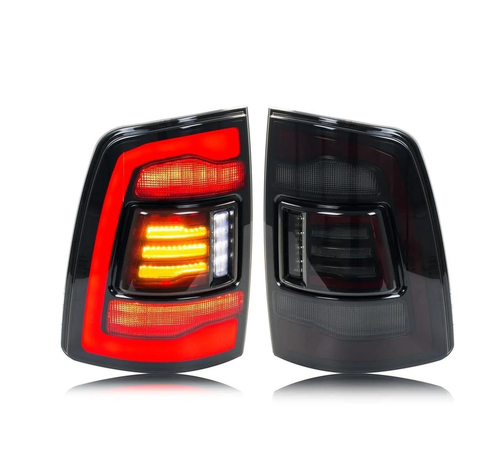 Faro Trasero Para Dodge para Ram 1500 2500 3500 4ta generación Luces Traseras LED Animación Arranque Conjunto Señal Giro Secuencial