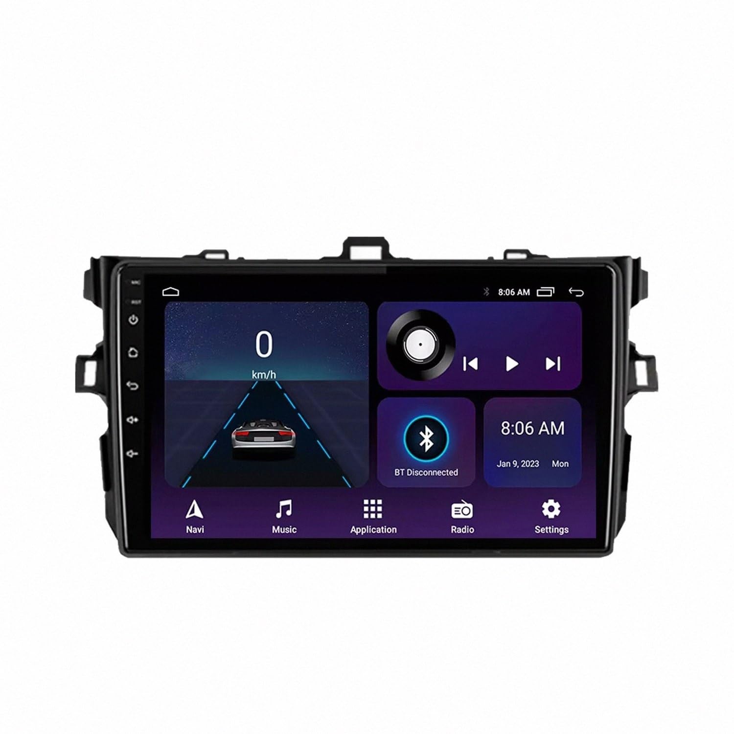 Radio coche 2 DIN Bluetooth para Toyota E140 2007-2013 con Mirror Link 8