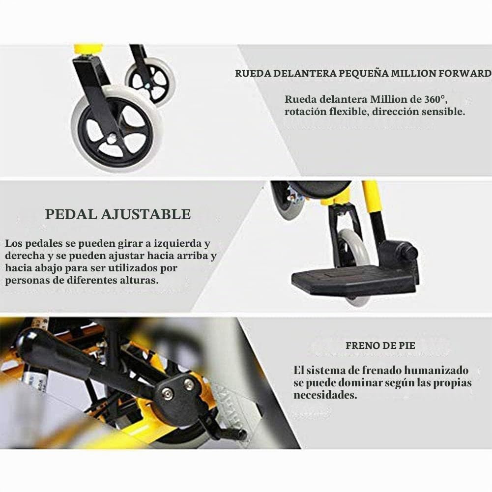 Carro para silla de ruedas para parálisis cerebral, totalmente tumbado, reclinable, médica, para adultos/niños con necesidades especiales, diseño multifuncional