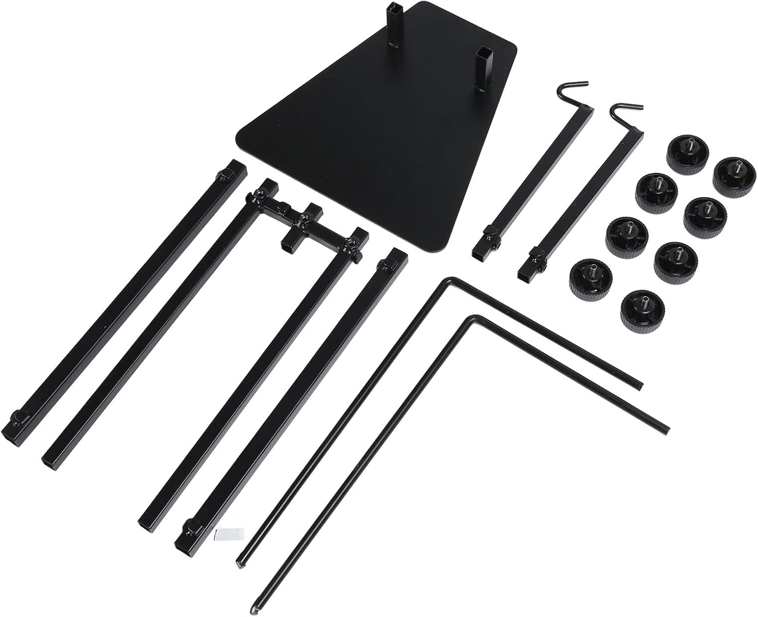 Reptile Light Stand, Terrarium Heat Lamps & Mats Heat Lamps Reptile Lamp Hanger Holder 2 Hook Design Metal Floor Light Support for Reptile Easy Installation Reptile