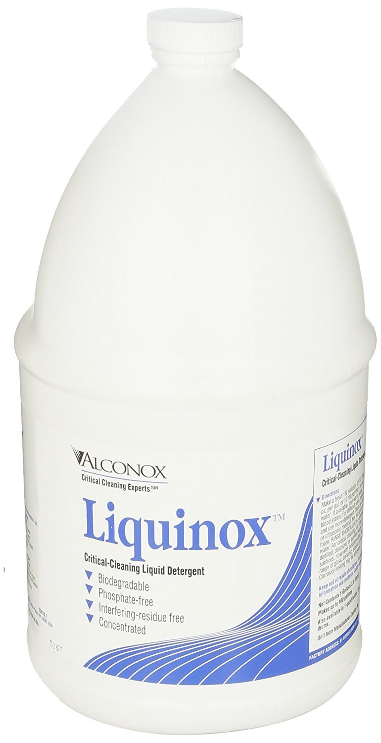Alconox 1201 Liquinox Critical Cleaning Liquid Detergent, 1 Gallon Bottle (Case of 4)