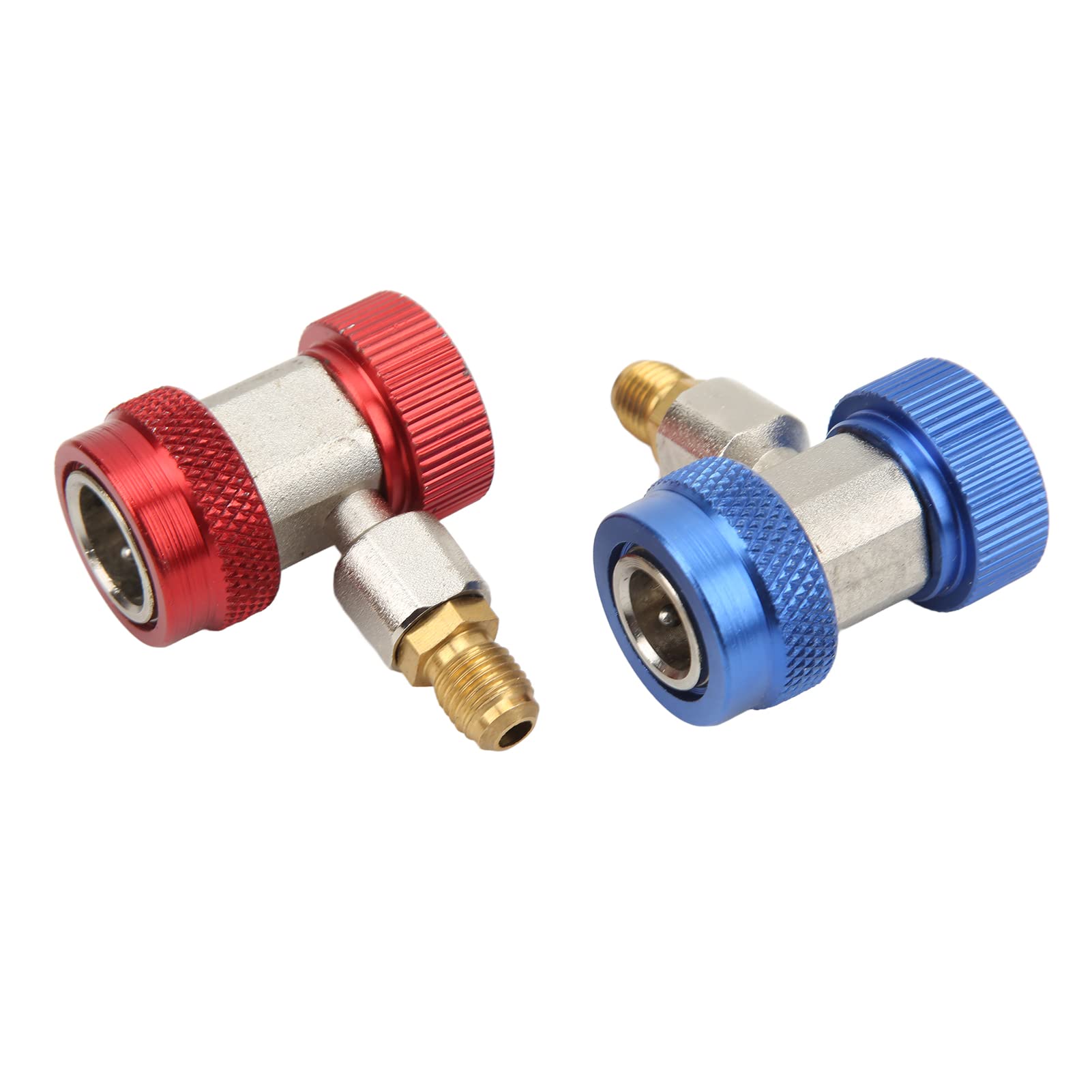 2x R134A AC Condición Acoplador Rápido Conector Alto Bajo A Introducción del Producto Conector Rápido de Gas R 134a Conectores de CA Iautomotive R134A A R134A+gas+12kg Grifo