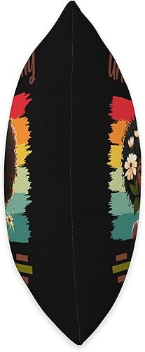 Miniatura 2 de Black History Month Pride African Black Afro Co. Unapologetically Dope Afro Girl Black History Month Throw Pillow, 18x18, Multicolor