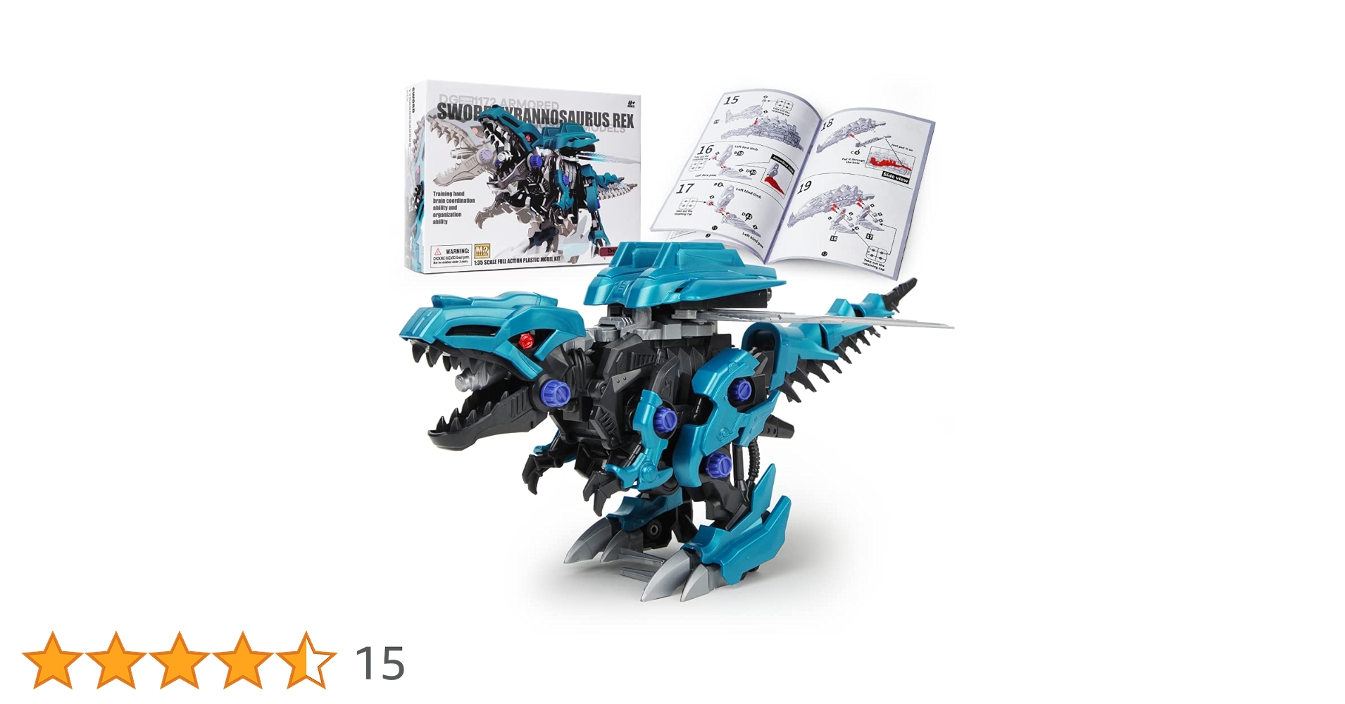 Amazon.co.jp: Boley 1:35スケール 恐竜メカプラスチックモデル