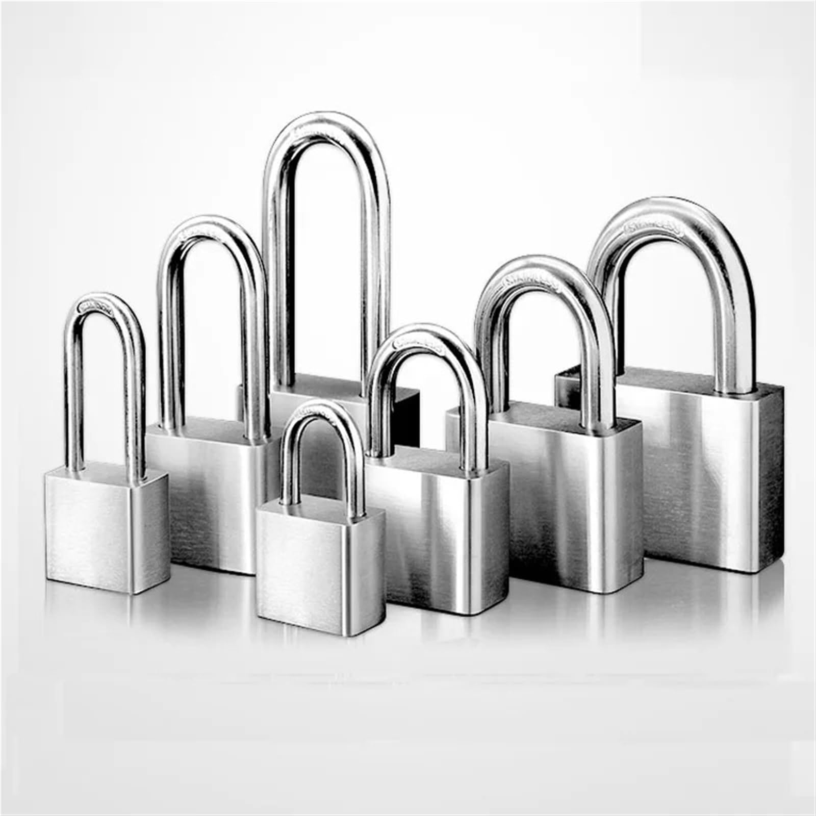 Acciaio inossidabile Lucchetto Valigia Cassetto Serratura Bagagli Caso Keyed Lucchetto Serrature Con Chiave 1Pcs (30mm Lunghezza)