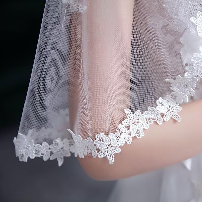 Girls Lace Flower Girl Bolero Shrugs Shawl Wrap Kids Spring Summer Party Dress Cover Up - Image 4