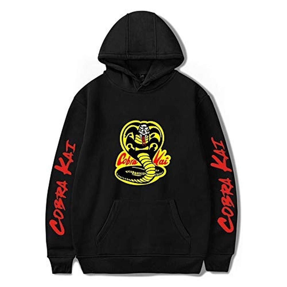 YicoolCobra Kai Hoodies Karate Kid Men Women Sweatshirts Hooded Casual Popular Pattern Pocket Pullover