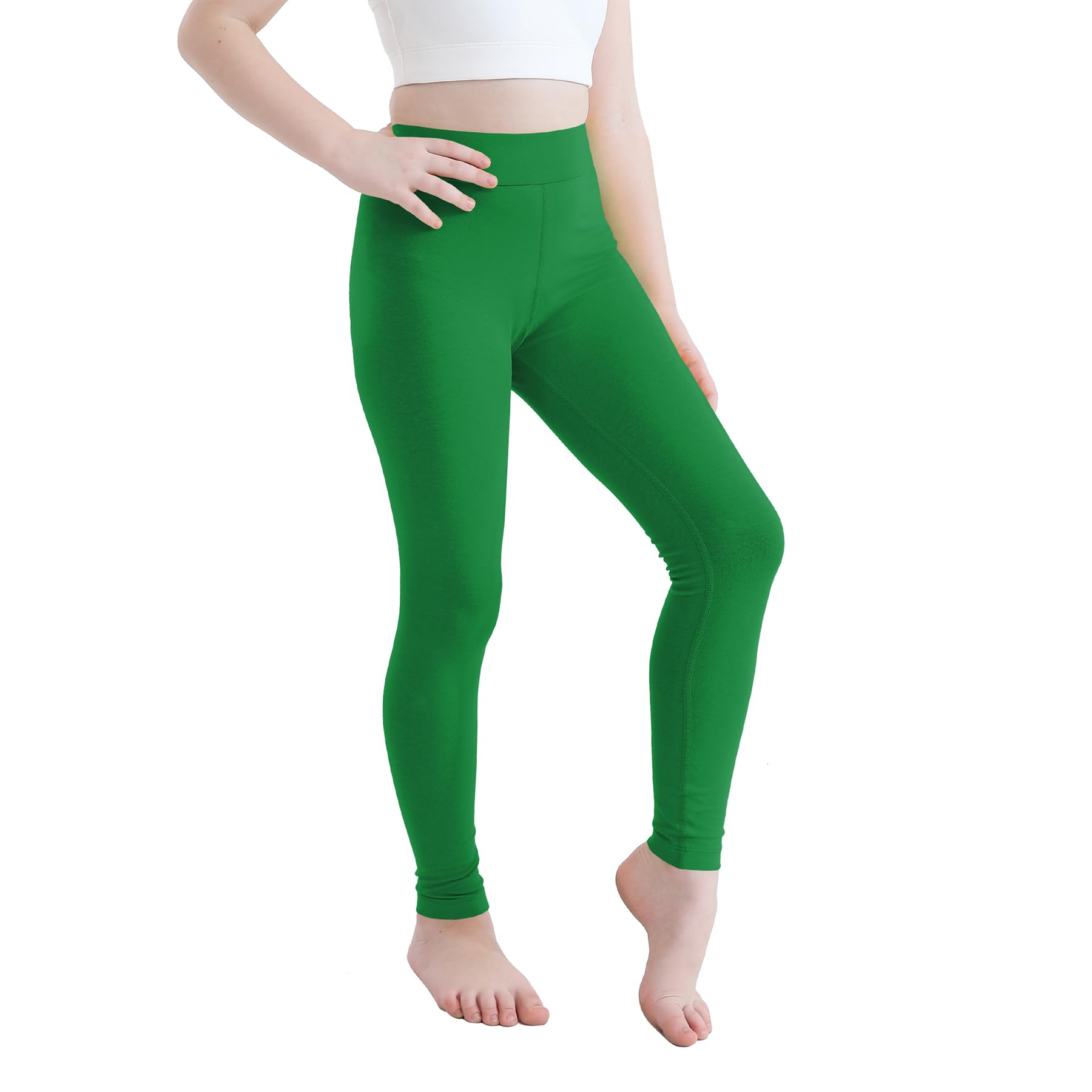Dreammonkey 2T to 15Years Girls Cotton Leggings Kids Soft Stretch Pants
