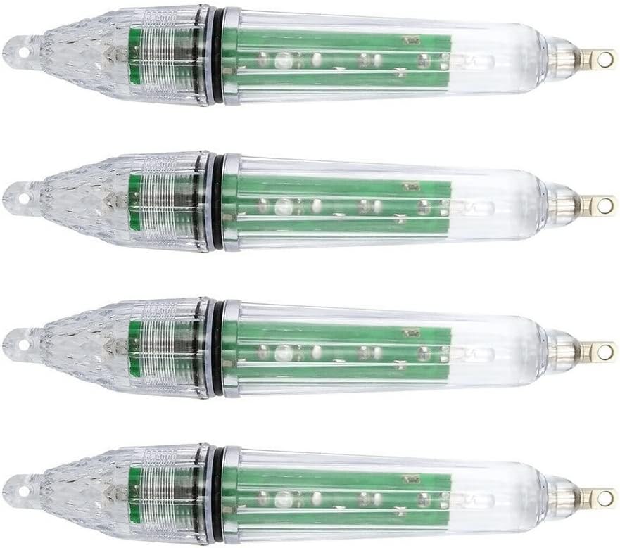 Hercules 集魚灯 4本セット 水中ledライト 高輝度 集魚ライト 電池式 しゅう