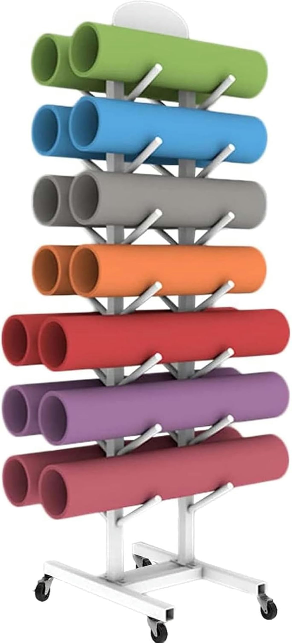 Rack tapis de yoga au sol pour éviter les tapis en mousse qui glissent