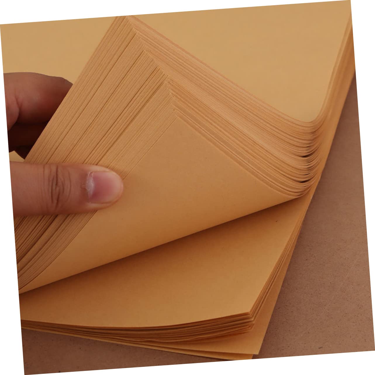 Mipcase Papel Para Envolver Alimentos y Sándwiches 29x29 Cm 70 g Antidesgarro Papel De Comida Para Uso Alimentario Restauración y Picoteo Hoja Individual