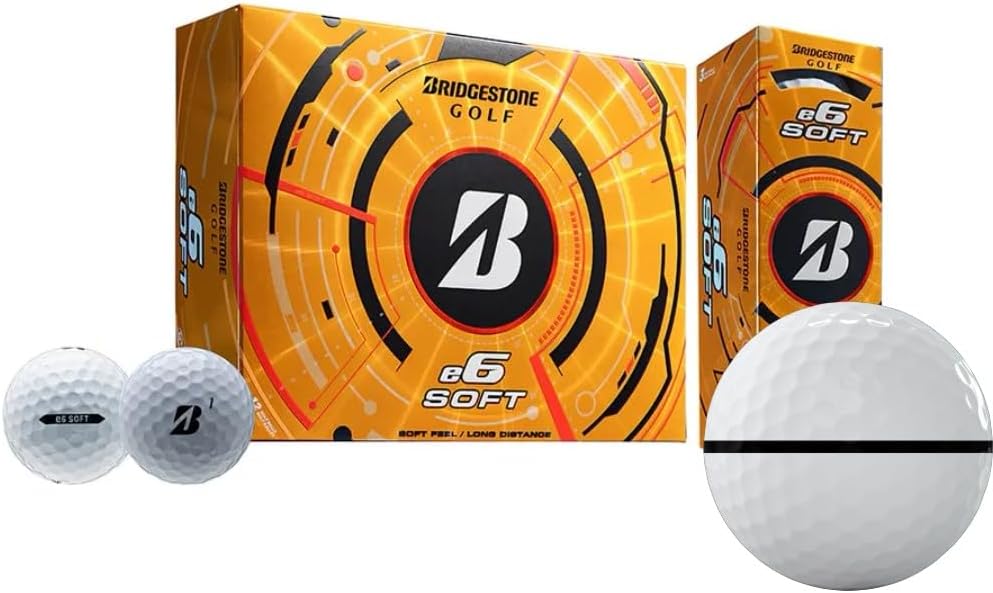Bridgestone e6 Soft AlignXL Golf Balls - 2025 Model
