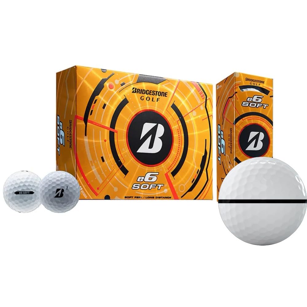 Bridgestone e6 Soft AlignXL Golf Balls - 2025 Model