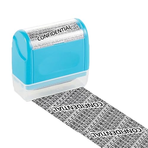 MUMRAP Protector de datos confidenciales, sello bloqueador de direcciones, protección contra robo de identidad, protector de seguridad de identificación (azul)