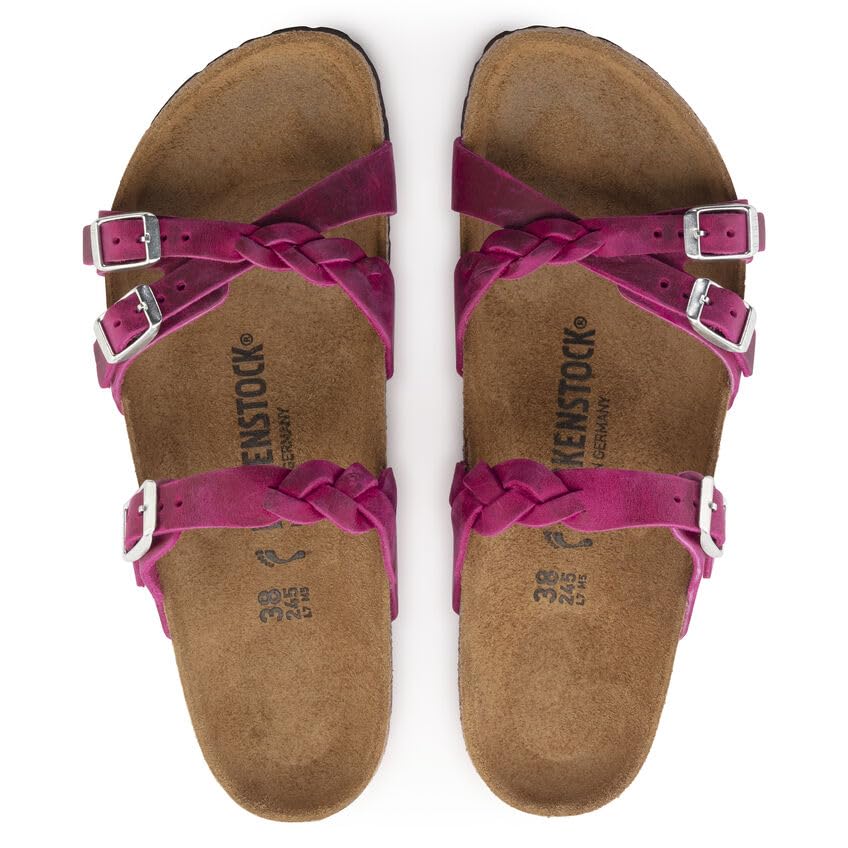 Birkenstock 1023978140 Franca Br Fchsia Oil LTR 403