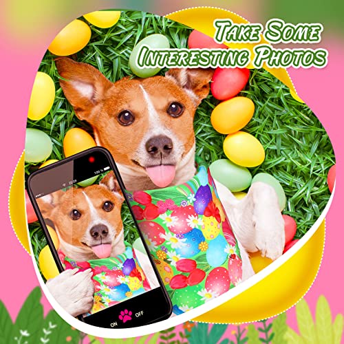 14 Pieces Easter Dog Bandanas Set Egg Bunny Rabbit Triangle Dog Scarf Bib Holiday Seasonal Dog Bandana Washable Pet Kerchief Spring Bandana Dog Scarf For Medium To Large Dogs Cats #TOP6
