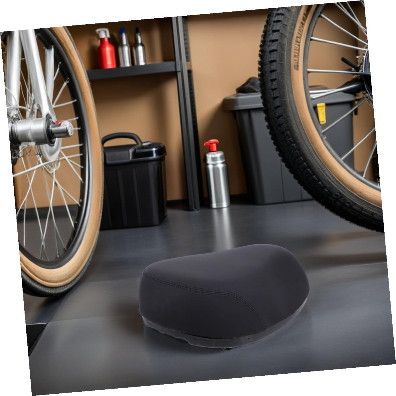 Abaodam Sella Bicicletta e Ammortizzante Cuscino Morbido e Robusto per Bici Strada Mountain Bike e Elettriche Coprisella Resistente alle Intemperie