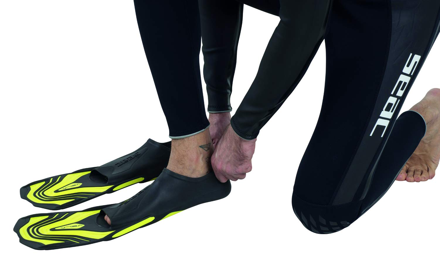 Seac Vela, aletas cortas para nadar y snorkeling