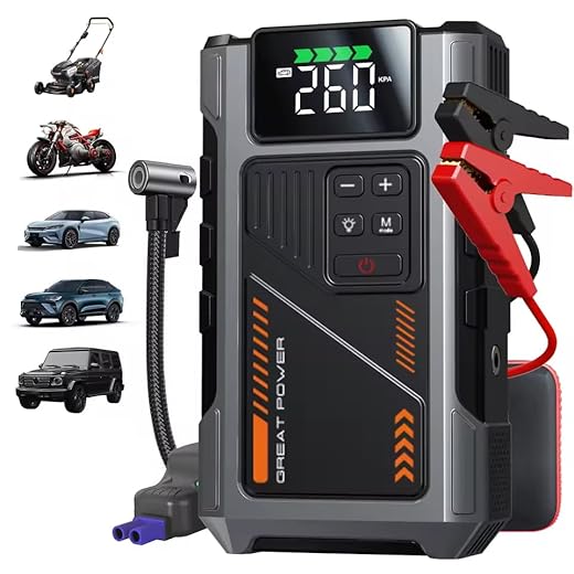 3000A Peak Portable Jump Starter