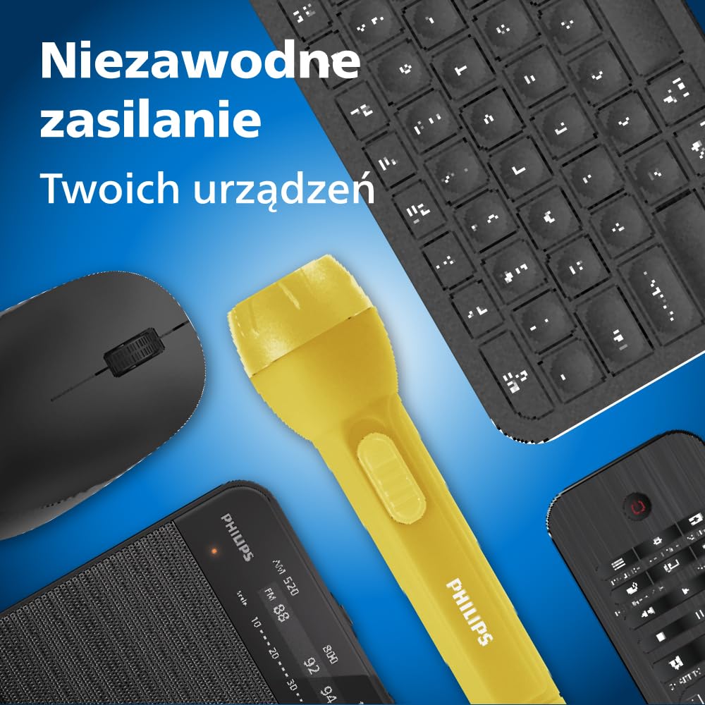 Philips Ultra AA Baterie alkaliczne o długiej żywotności, do pilotów, zabawek i zegarków, 40 sztuk
