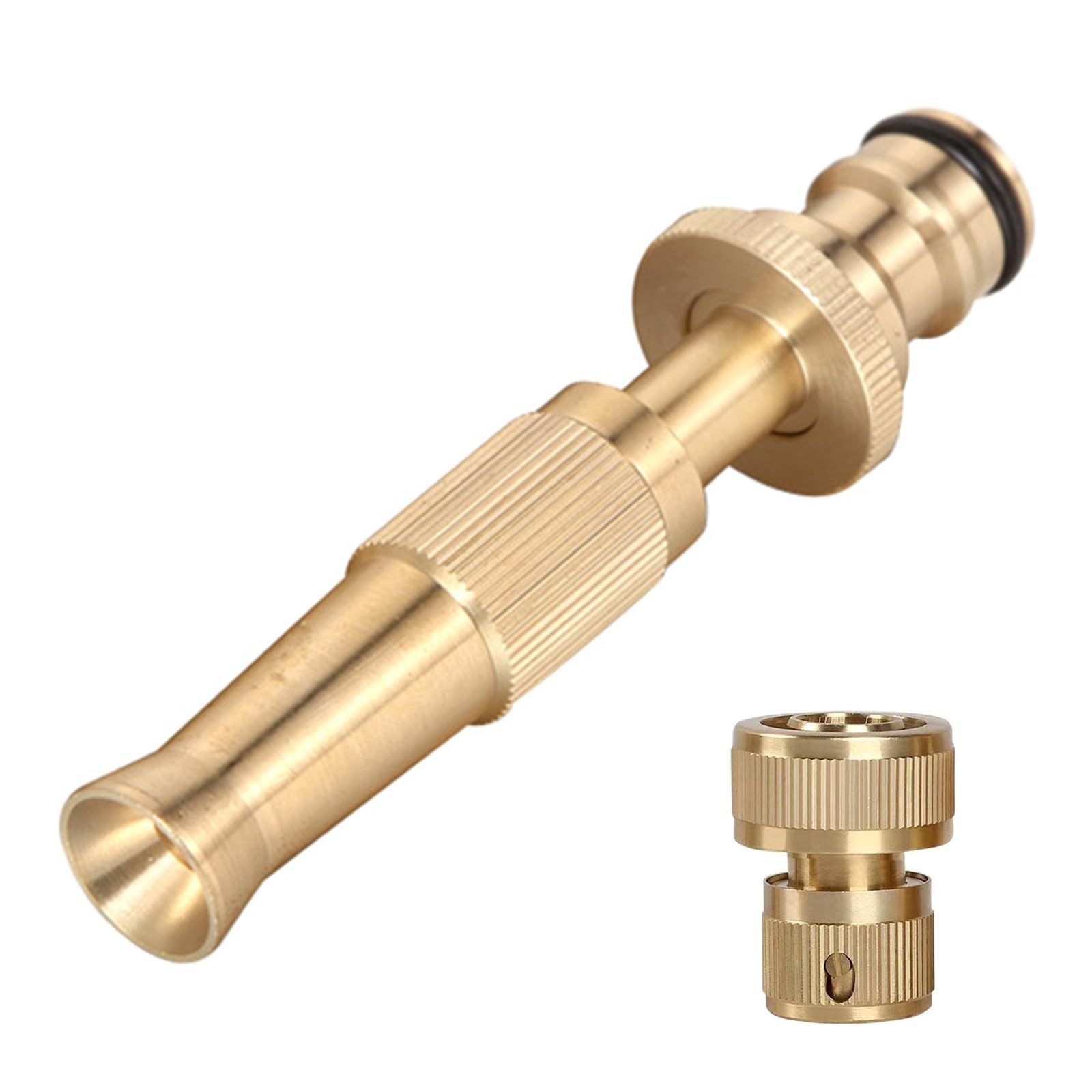 Garden Hose Accessories 3 / 4inch 1 / 2inch Quick Connector Pressure Washer Connector Water Hose End Brass Fitting Brass Adapter